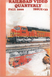 Railroad Video Quarterly Issue 32 Fall 2000 DVD