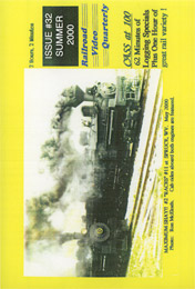 Railroad Video Quarterly Issue 32 Summer 2000 DVD