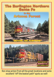 BNSF in the Arizona Forest DVD