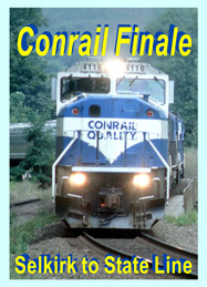 Conrail Finale - Selkirk to State Line DVD 