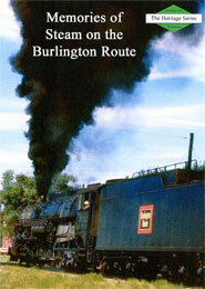 Memories of Steam on the Burlington Route DVD