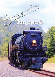 Steamin in 2024 - Six Locomotives in Two Hours DVD